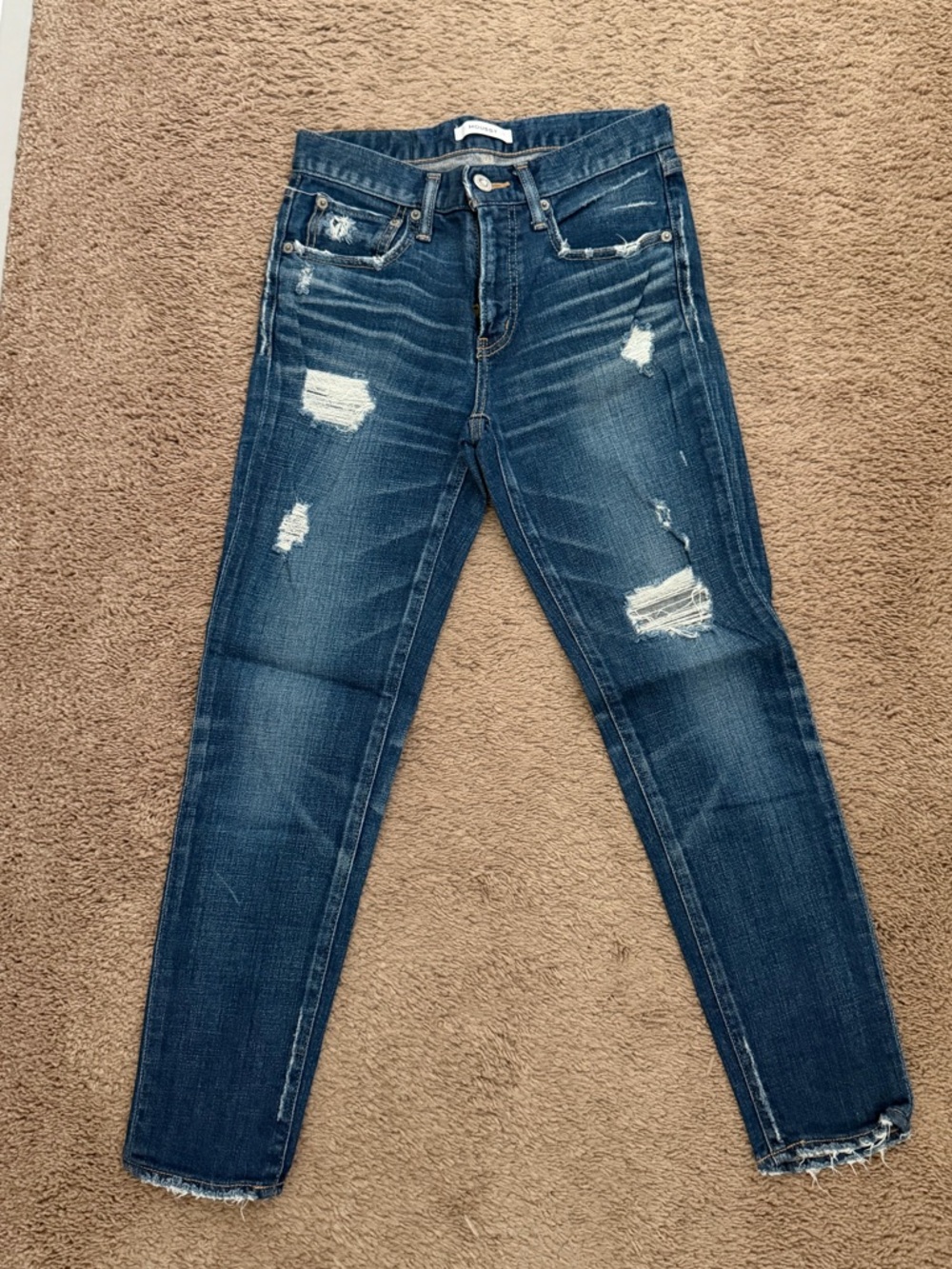 Moussy Vintage Distressed Skinny Jeans – Women’s Size 24